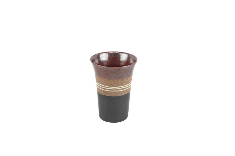 재팬232 라인 컵(레드)　8×H11cm